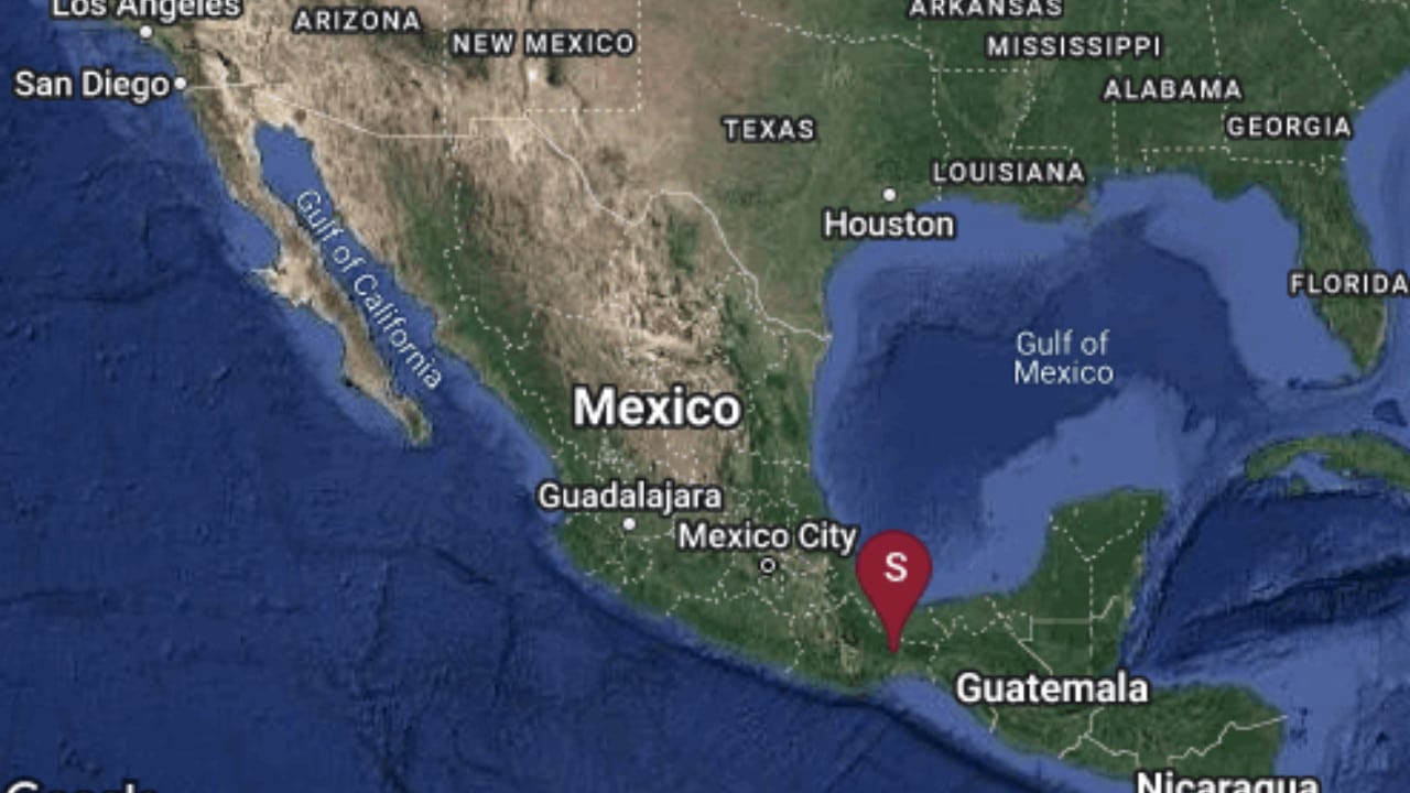 Sismo de magnitud 5.6 en Oaxaca