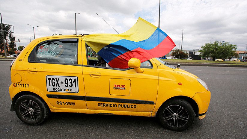 Taxista en Colombia
