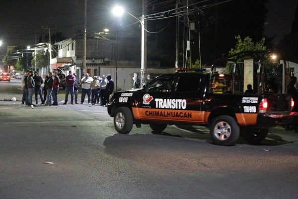 Heridas tras manifestación de mujeres afuera de Fiscalía de Chimalhuacán #VIDEOS