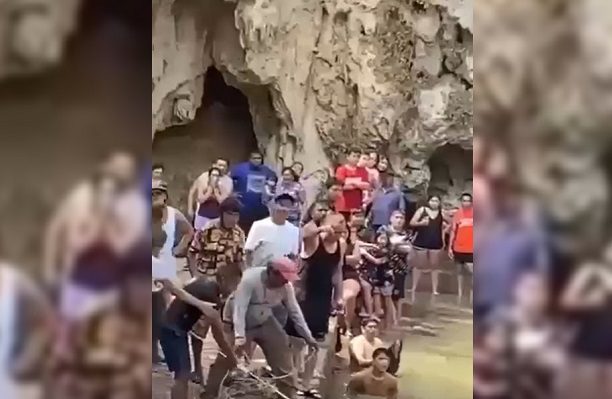 Dos niños mueren ahogados tras ingresar a gruta en Oaxaca #VIDEO