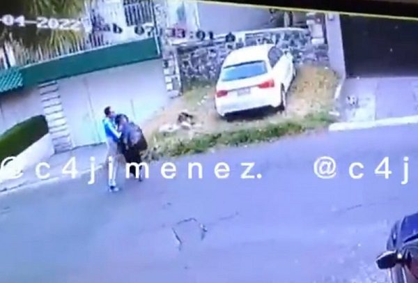 Sujeto asfixia por la espalda a abuelita en Tlalpan; ya está detenido #VIDEO