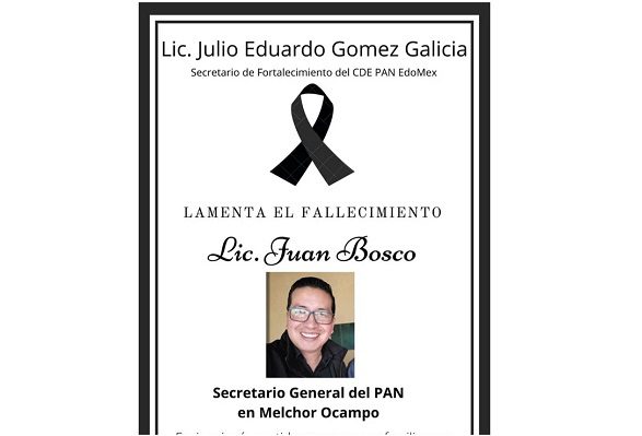 Asesinan al secretario general del PAN en la puerta de su despacho