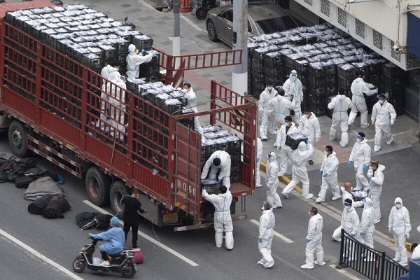 Saqueos, gritos y protestas en Shanghái ante medidas por Covid-19 #VIDEOS