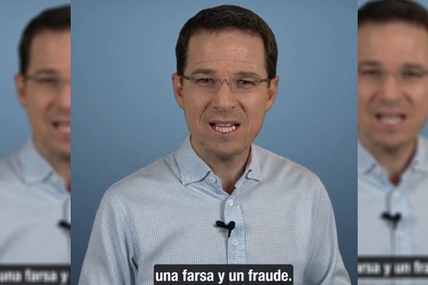 Anaya tacha de "completo fracaso" consulta de Revocación de mandato