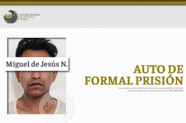 Sujeto prostituía a una adolescente en Puebla y la obligaba a entregarle 3 mil pesos diarios