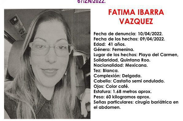 Reportan la desaparición de mujer y sus tres hijos en Playa del Carmen