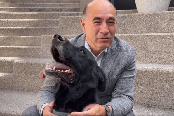 Alcalde de SLP pide ayuda para buscar dueño para un perrito #VIDEO