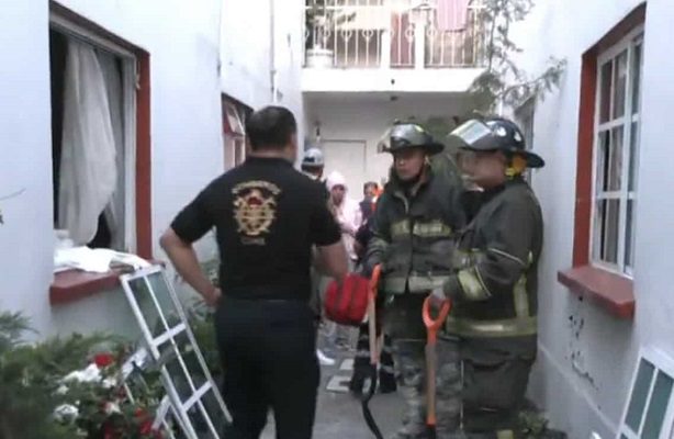 Explosión por acumulación de gas deja dos adultos mayores heridos en Álvaro Obregón