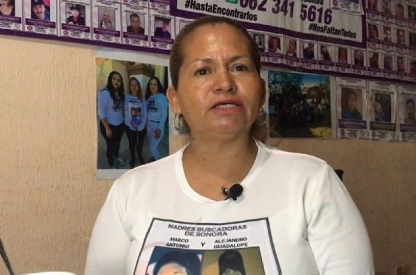 Líder de Madres Buscadoras de Sonora cree haber hallado los restos de su hijo