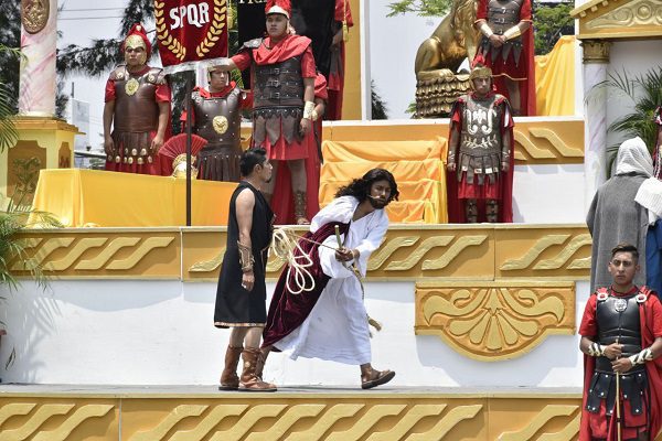 Así se vive el Viacrucis en Iztapalapa por Semana Santa en formato híbrido #VIDEO