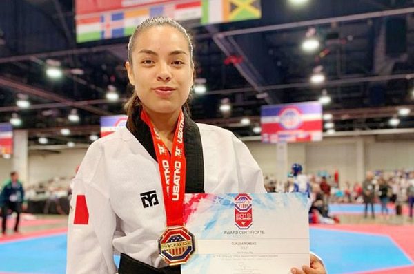 La mexicana Claudia Romero logra el oro en Taekwondo en Parapanamericano 2022