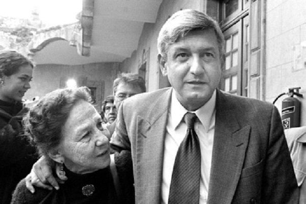 AMLO lamenta muerte de Rosario Ibarra de Piedra