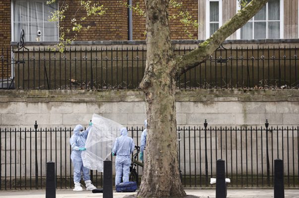 Detienen a un hombre que intentó atacar a policías cerca del Palacio de Buckingham