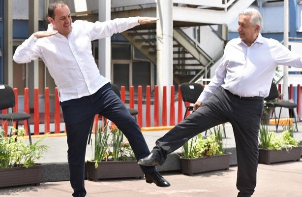 AMLO respalda a Cuauhtémoc Blanco por denuncias en Morelos