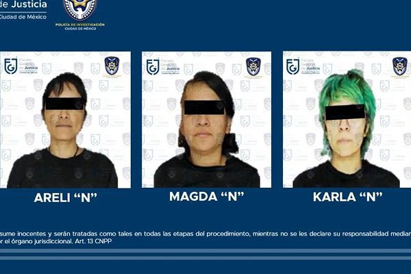 Imputan robo agravado y daño a propiedad a detenidas en desalojo de la CNDH