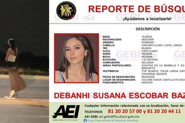 Fiscalía de NL investiga nuevos videos que podrían dar con paradero de Debanhi