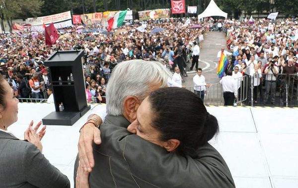 "Celebro que sepamos que puede sustituirme Claudia, o Marcelo” , dice AMLO