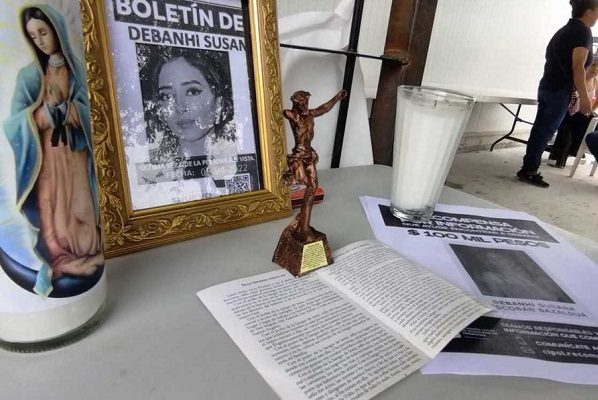 El cuerpo de Debanhi sería identificado por un crucifijo que llevaba puesto; SSPC