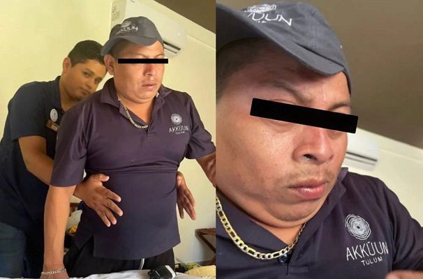 Turista encuentra a empleado drogado en su habitación de hotel en Tulum