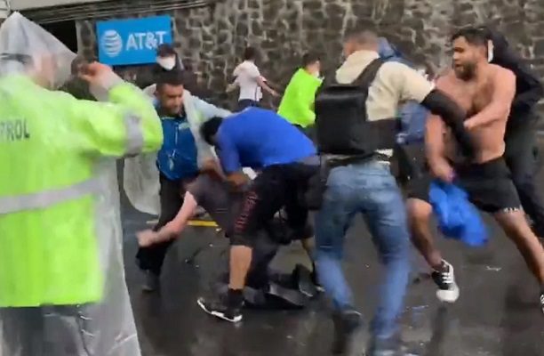 No hay detenidos por riña entre aficionados en partido Cruz Azul-Atlético San Luis #VIDEO