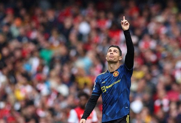 Cristiano Ronaldo dedicó su gol 100 en la Premier League a su hijo fallecido