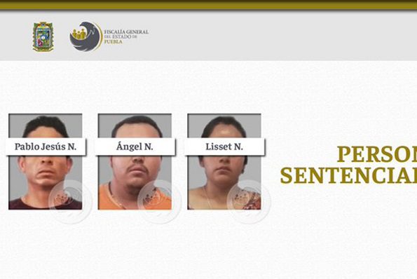 Dan 68 de prisión a asesinos de 3 estudiantes y un conductor de Uber en Puebla