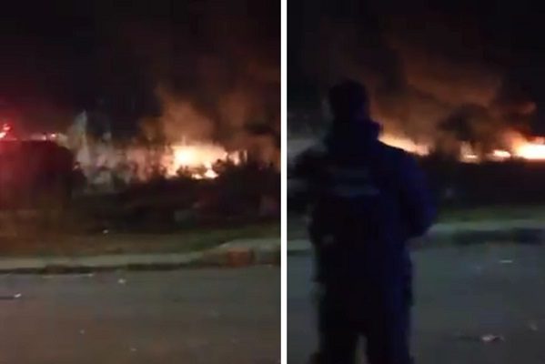 Reportan explosión de taller clandestino de Tultepec