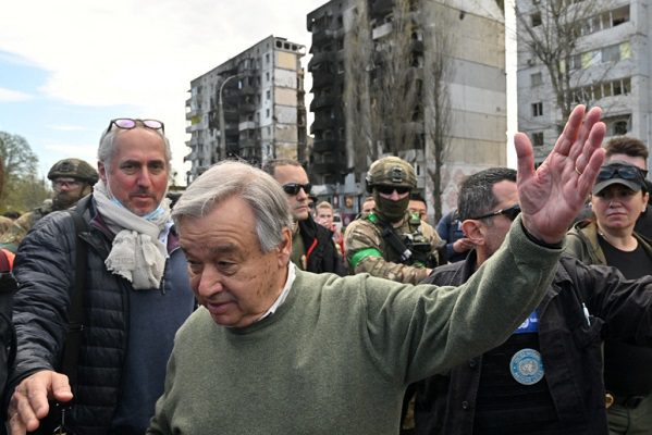 "ONU fracasó en poner fin al conflicto", admite secretario general desde Kiev