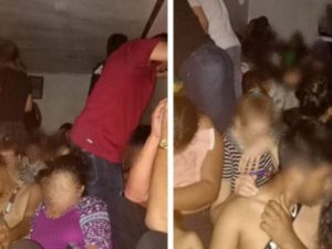 Rescatan a 71 migrantes hacinados en tráiler en Nuevo León