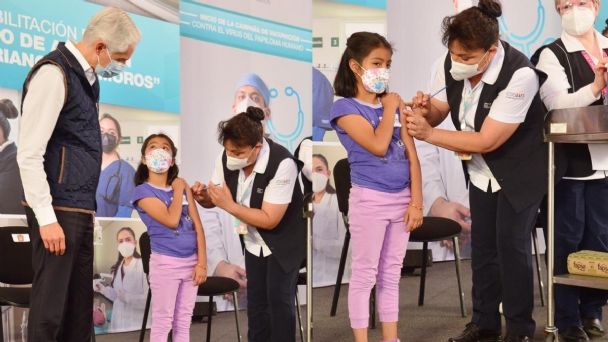 Campaña de vacunación contra el Papiloma Humano en Edomex