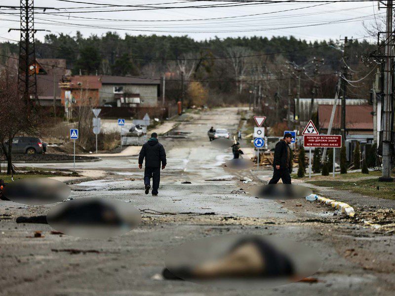 Civiles asesinados Bucha, Ucrania