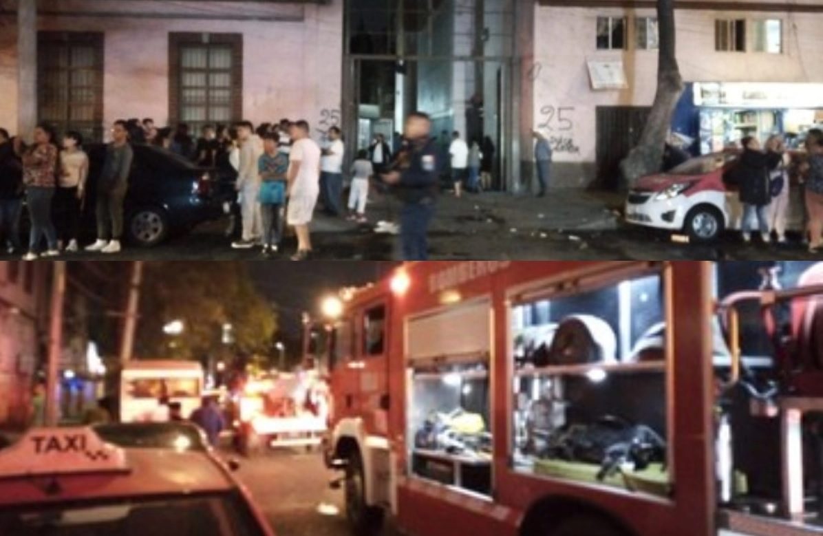 Explosión en edificio de la colonia Doctores