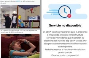 BBVA pide disculpa por fallas y restablece servicio de la app