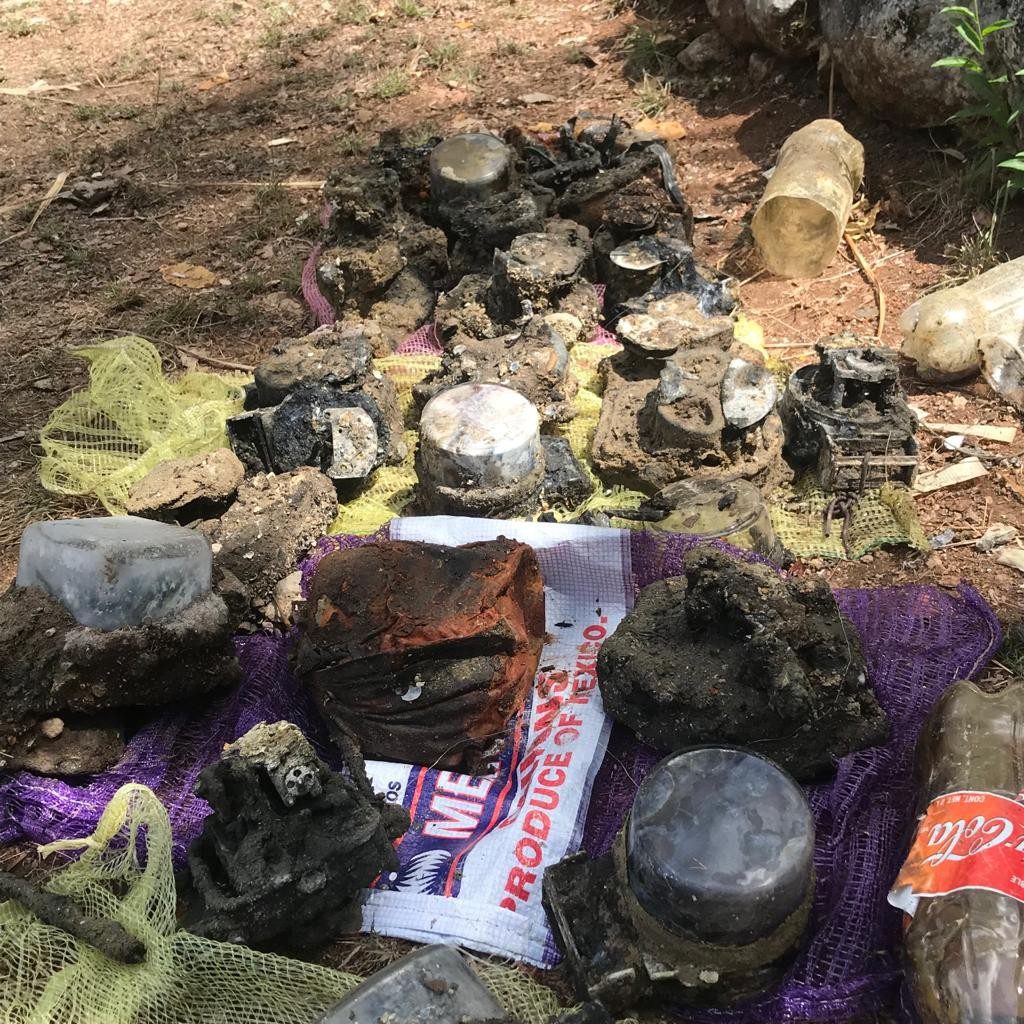 Hallan 27 medidores de CFE en cenote de Yucatán