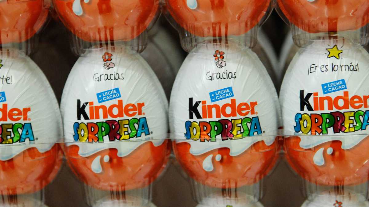 Lotes de huevos Kinder Sorpresa