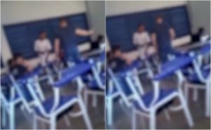 Maestro de primaria en Brasil insulta a sus alumnos en el salón #VIDEO