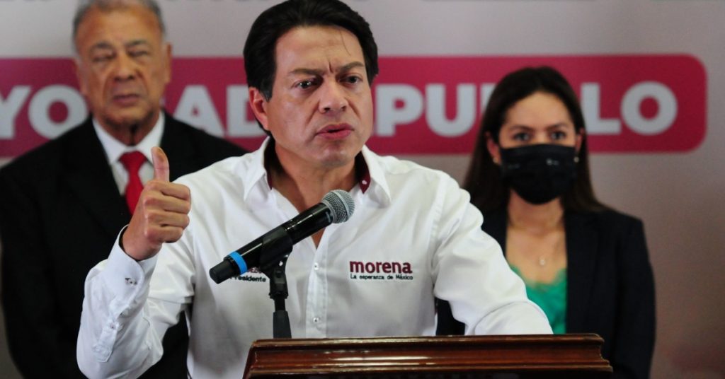 Mario Delgado amenaza con exhibir a “los traidores” que votaron en contra de la Reforma eléctrica