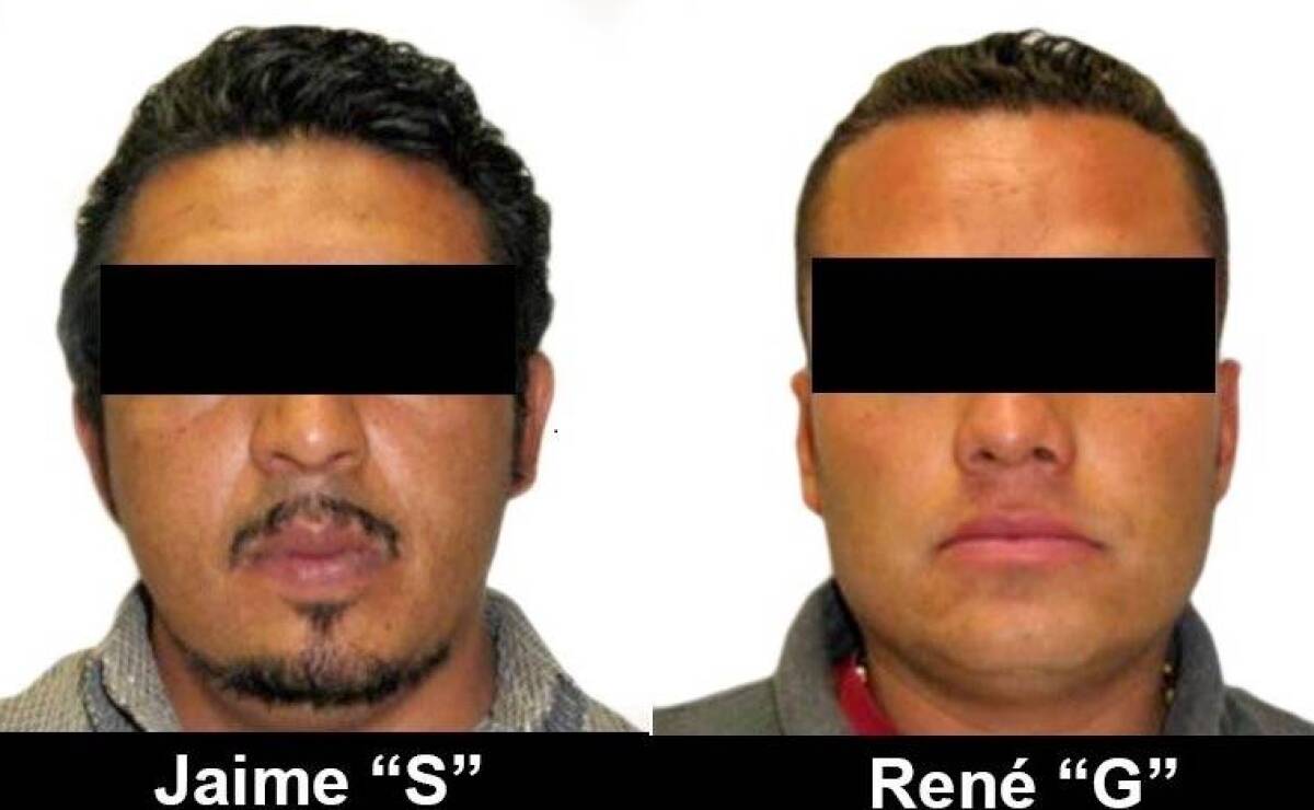 Miembros de “Los Chutas”, banda de secuestradores en Edomex