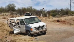 Accidente carretero en Sonora deja un saldo de seis migrantes muertos