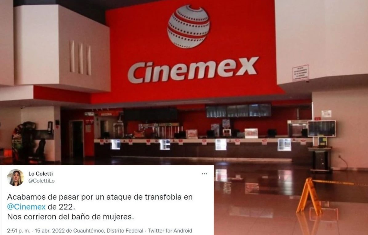 Mujer trans denuncia supuesto ataque transfóbico en Cinemex