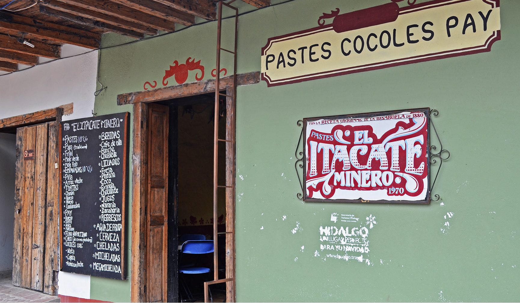 Negocio de pastes en Hidalgo