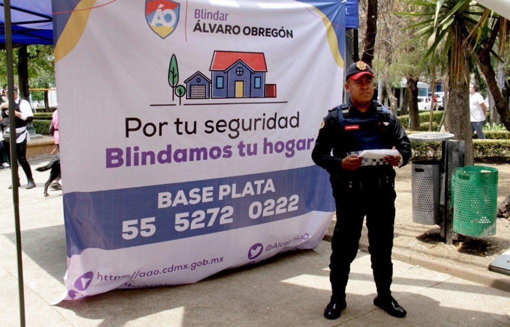 Operativo de seguridad en Álvaro Obregón por Semana santa