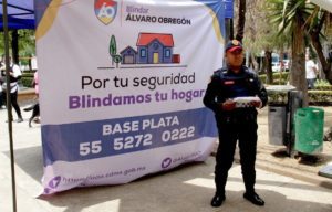 Se establece operativo de seguridad en Álvaro Obregón por Semana santa