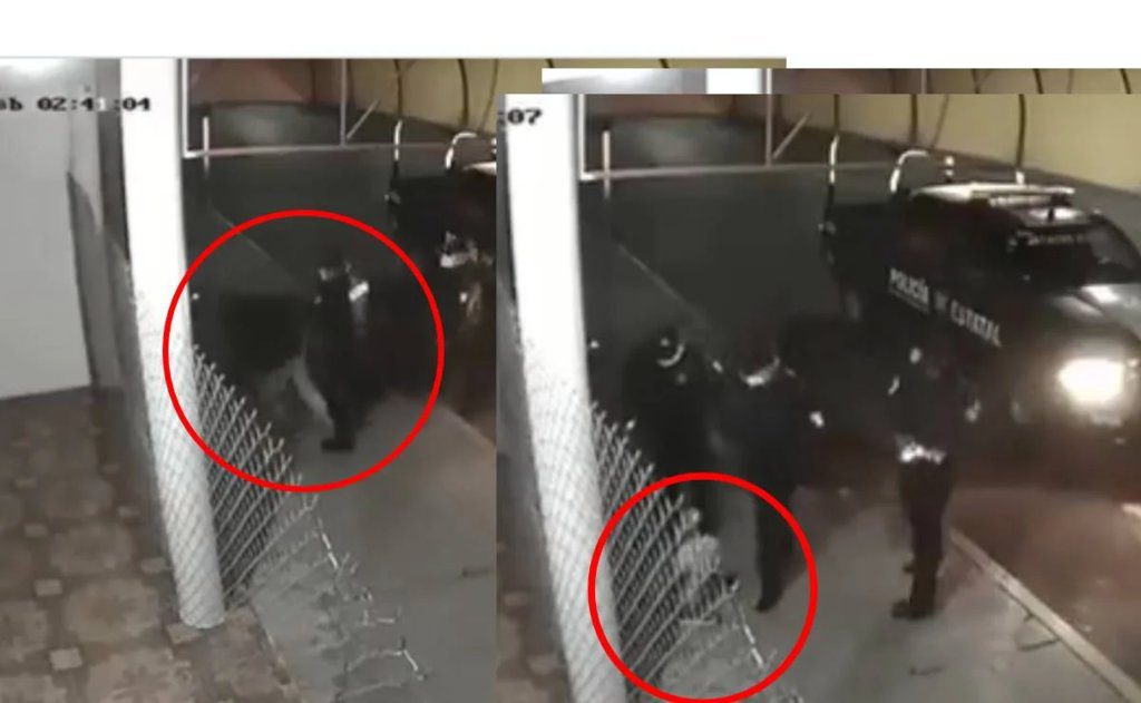 Policías de EdoMex robando y agrediendo a un ciudadano