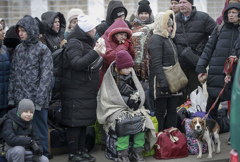 Refugiados ucranianos
