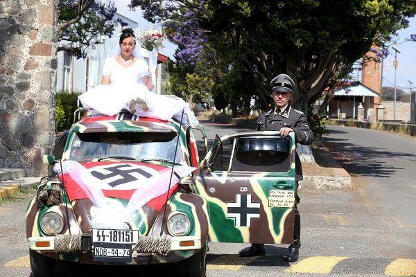 Organización judía pide a México a condenar boda con tema nazi en Tlaxcala