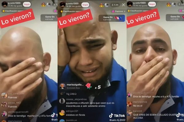 Entre lágrimas, hombre afirma no ser “El Jaguar”, sospechoso en el Caso Debanhi #VIDEO