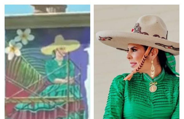 Alcaldesa en Nayarit habría mandado pintar mural con su imagen
