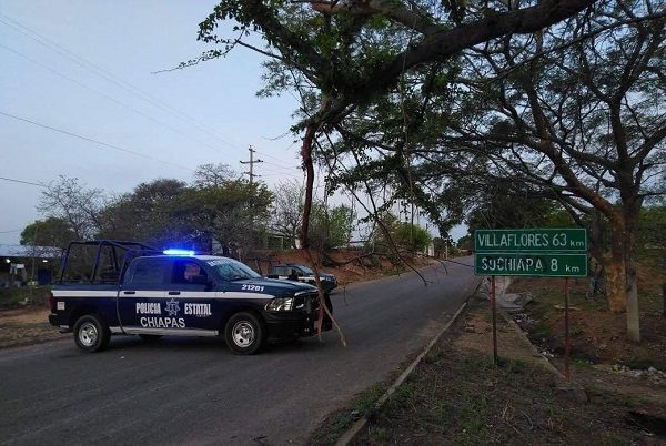 Localizan cuatro cuerpos en un camino de terracería en Chiapas