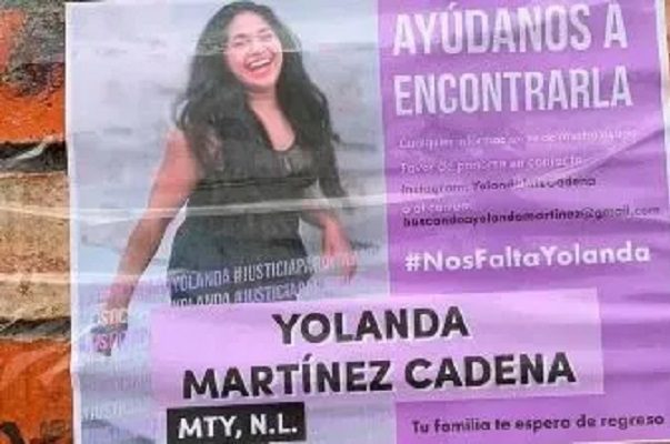 Suicidio es la principal línea de investigación en caso Yolanda Martínez, señala Fiscalía de NL